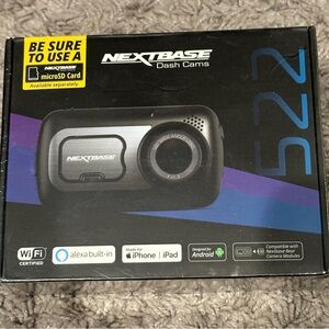Nextbase - 522GW Dash Cam - Black - Brand New, Sealed